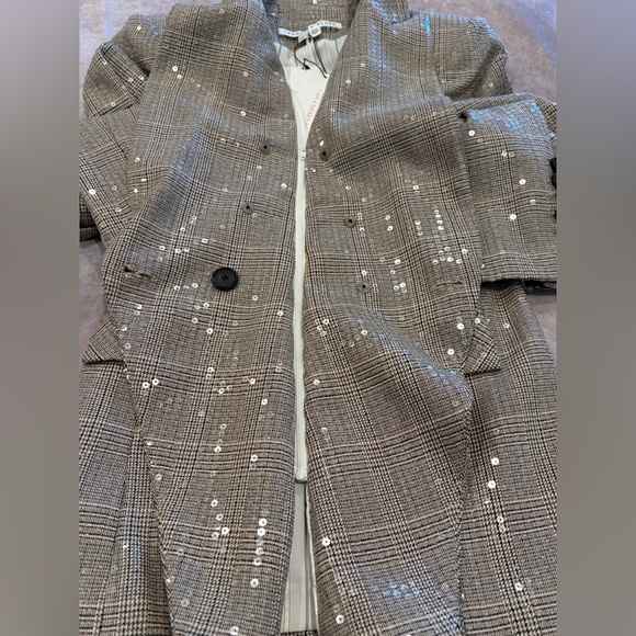 Veronica Beard :6 Women's Sequin-Embellished Blazer Miller Dickey Jacket - Picture 12 of 12